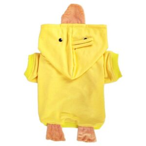 Frenchie World Shop Yellow / FB Duck French Bulldog Spring Hoodie