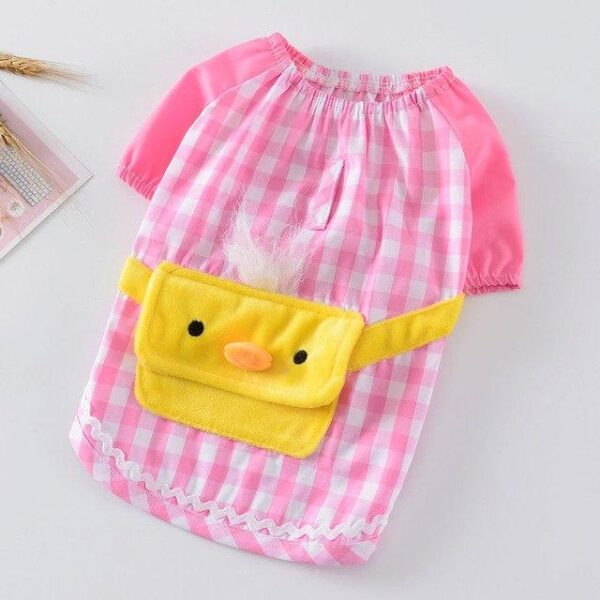 Frenchie World Shop Pink / L Ducky Dog Shirt