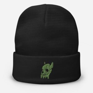 Frenchie World Shop Embroidered BFS Beanie
