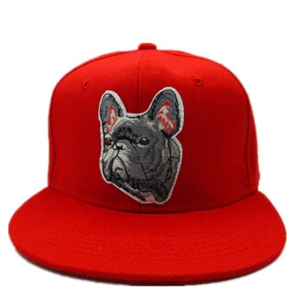 Frenchie World Shop Human clothing style 11 / 2 to 8 years old Embroidery Patch Baseball Cap