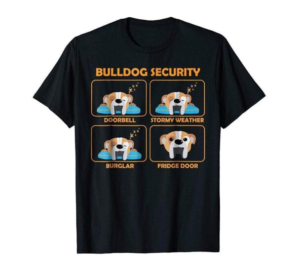 Frenchie World Shop English Bulldog Security T-Shirt