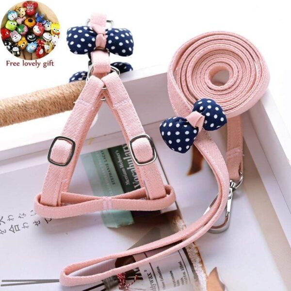 Frenchie World Shop Fashion Forest Harness And Leash Set