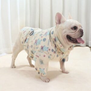 Frenchie World Shop Fashion Pet Dog Clothes Autumn Winter Warm Dog Clothes Puppy Coat French Bulldog Small Dog Pet Clothes Chihuahua Dog Clothing