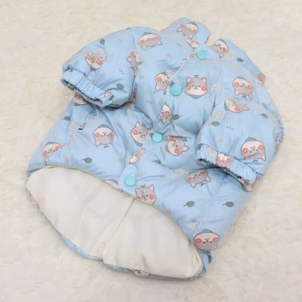 Frenchie World Shop Cartoon Shiba Inu / L Fashion Pet Dog Clothes Autumn Winter Warm Dog Clothes Puppy Coat French Bulldog Small Dog Pet Clothes Chihuahua Dog Clothing
