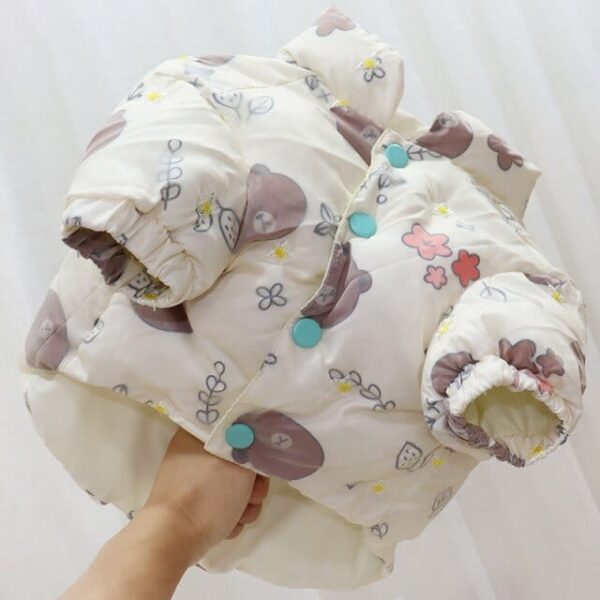 Frenchie World Shop little bear / L Fashion Pet Dog Clothes Autumn Winter Warm Dog Clothes Puppy Coat French Bulldog Small Dog Pet Clothes Chihuahua Dog Clothing