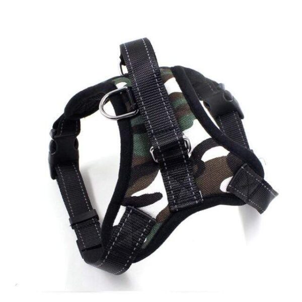 Frenchie World Shop Army green camouflag / S Firm Modern Harness by Frenchie World