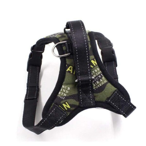 Frenchie World Shop Text camouflage / S Firm Modern Harness by Frenchie World