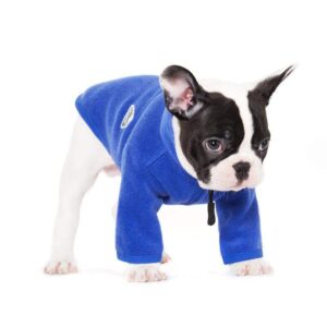 Frenchie World Shop Fleece Zip Sweater