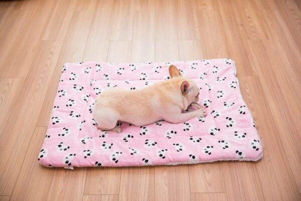 Frenchie World Shop Fluffy Dog Sleeping Pad Blanket