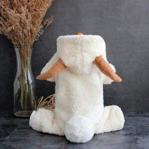 Frenchie World Shop Beige Sheep / XXS / China Fluffy Sheep Dog Hoodie