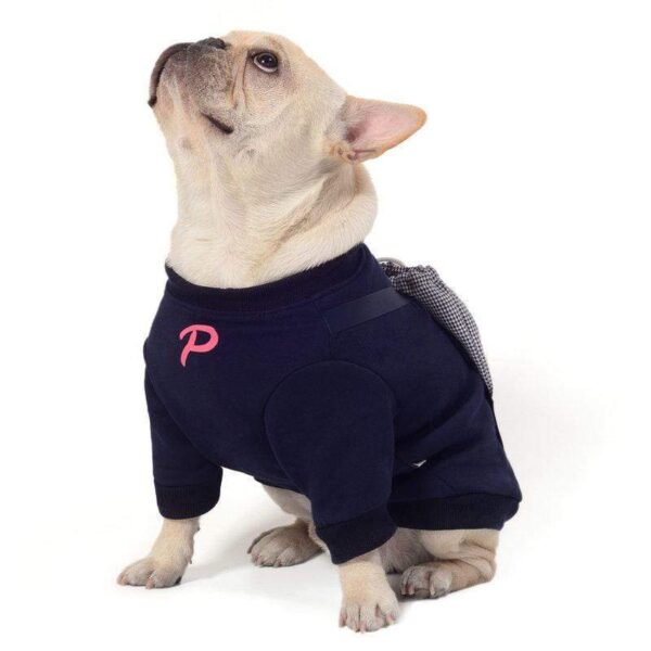 Frenchie World Shop French Bulldog Back Pocket Sweatshirt