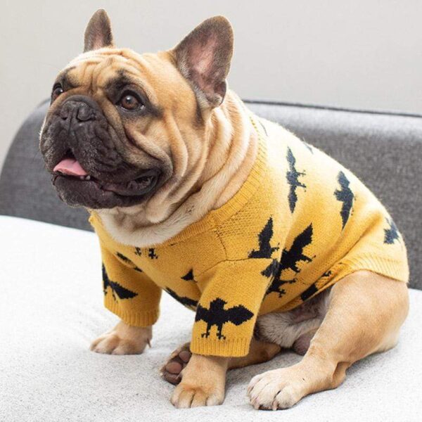 Frenchie World Shop French Bulldog Batpig Sweater