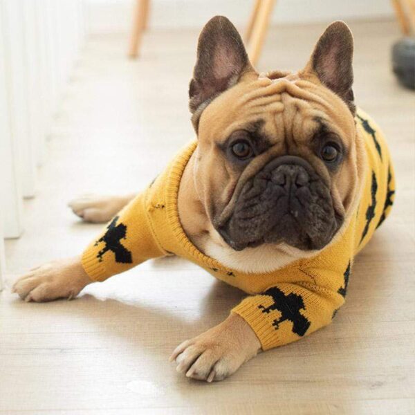 Frenchie World Shop French Bulldog Batpig Sweater