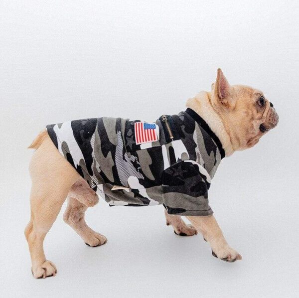 Frenchie World Shop French Bulldog Camouflage Vest