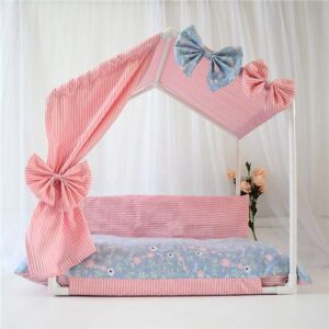 Frenchie World Shop 1 / L French Bulldog Canopy Bed