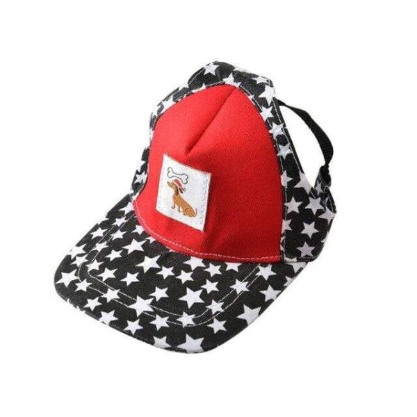 Frenchie World Shop black stars / S French Bulldog Canvas Cap