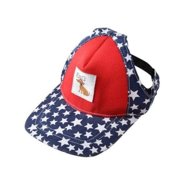 Frenchie World Shop blue stars / S French Bulldog Canvas Cap