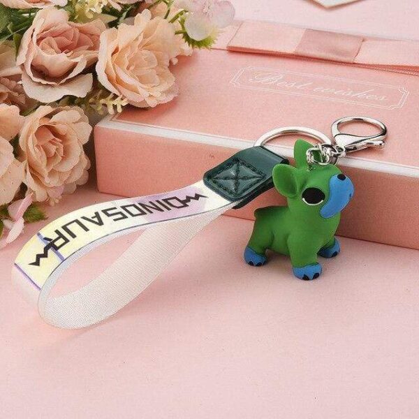 Frenchie World Shop 2 French Bulldog Cartoon Keychains