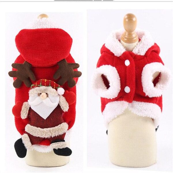 Frenchie World Shop 1 / XL French Bulldog Christmas Santa Outfit