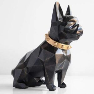 Frenchie World Shop Black French Bulldog Coin Bank