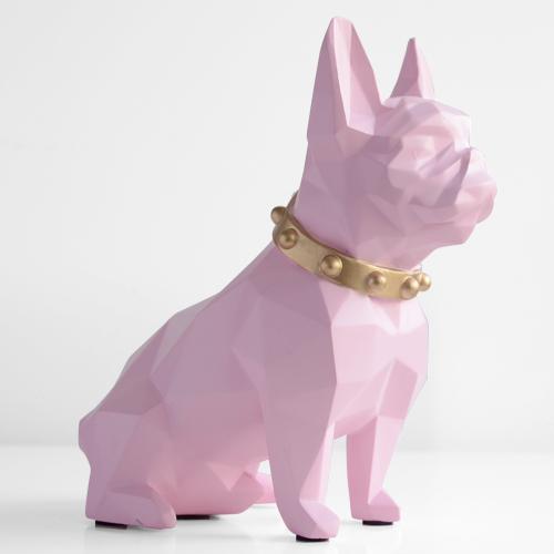 Frenchie World Shop Pink French Bulldog Coin Bank