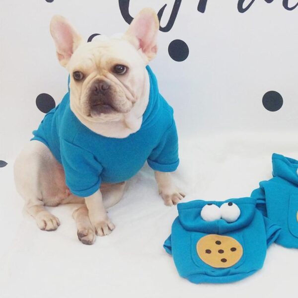 Frenchie World Shop French Bulldog Cookie Hoodie