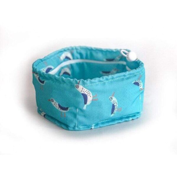 Frenchie World Shop blue Seagull / M French Bulldog Cooling Collar