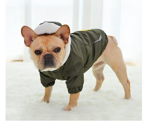 Frenchie World Shop French Bulldog Cotton Padded Parka