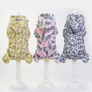 Frenchie World Shop French Bulldog Floral Light Jumpsuit