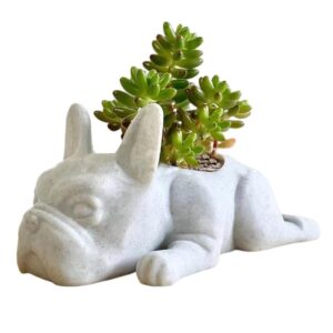 Frenchie World Shop French Bulldog Flower Pot