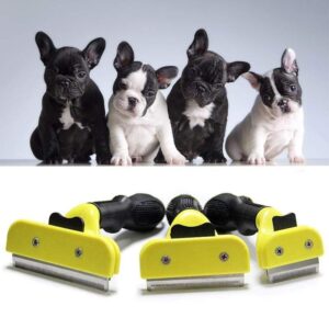 Frenchie World Shop L French Bulldog Fur Comb