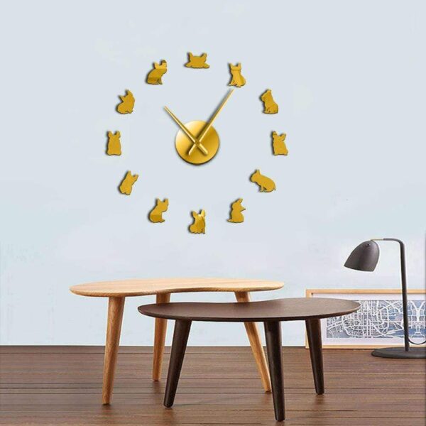 Frenchie World Shop French Bulldog Giant Wall Clock