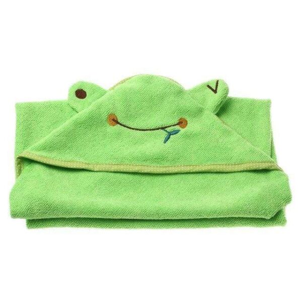 Frenchie World Shop Green / S / China French Bulldog Hooded Bathrobe Absorbent Towel