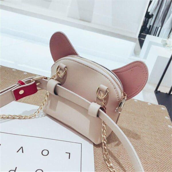 Frenchie World Shop French Bulldog Leather Waist Bag