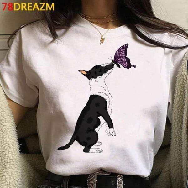 Frenchie World Shop 27612 / M French Bulldog Love Women's T-shirts