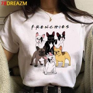 Frenchie World Shop French Bulldog Love Women's T-shirts