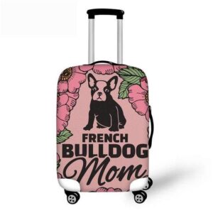 Frenchie World Shop YQ639 / S French Bulldog Luggage Protective Cover