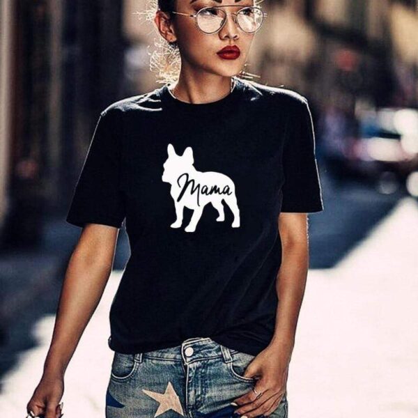 Frenchie World Shop French Bulldog Mama T Shirt