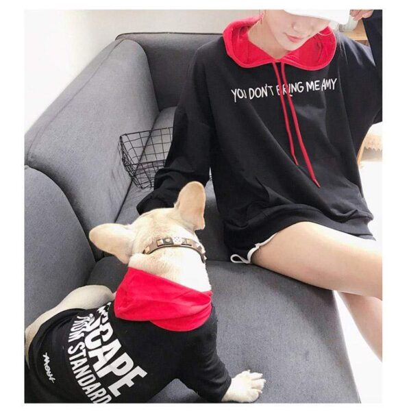 Frenchie World Shop French Bulldog Matching Hoodies