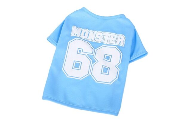 Frenchie World Shop Blue / S French Bulldog Mesh Monster Jersey