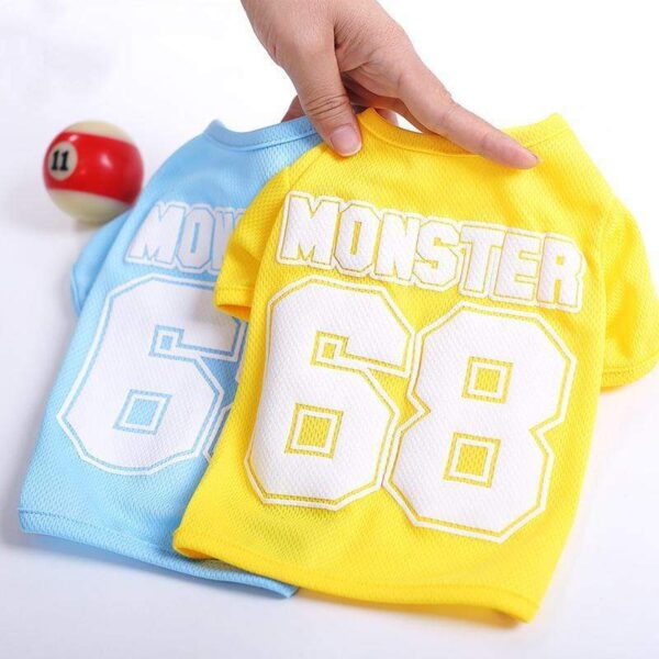 Frenchie World Shop YELLOW / S French Bulldog Mesh Monster Jersey