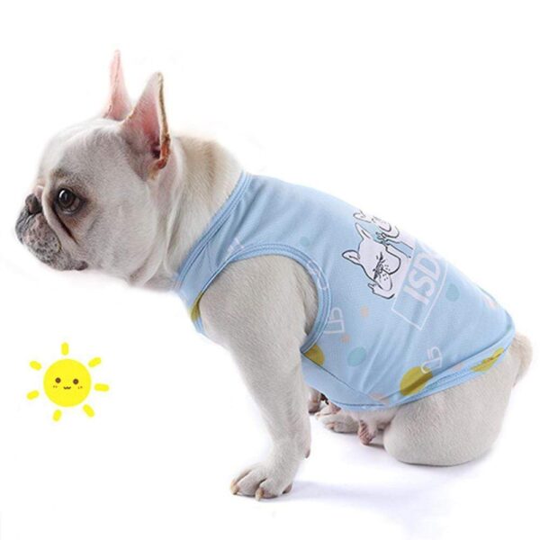 Frenchie World Shop French Bulldog Mesh Summer Cooling Vest