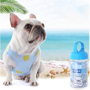 Frenchie World Shop Blue / L Clothes and cup French Bulldog Mesh Summer Cooling Vest