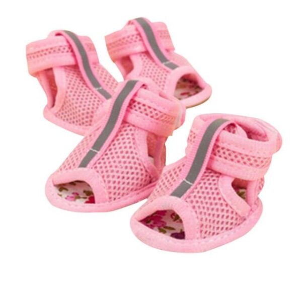 Frenchie World Shop Pink / L / France French Bulldog Mesh Summer Sandals