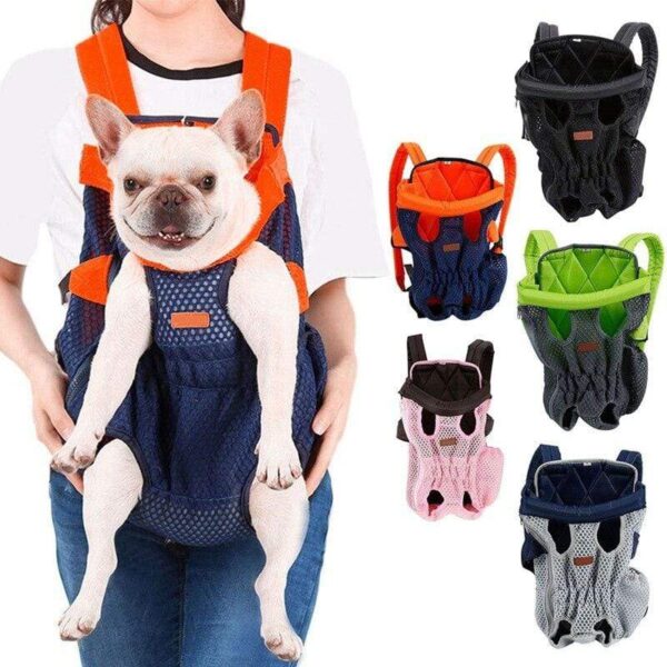 Frenchie World Shop French Bulldog Mesh Travel Carrier