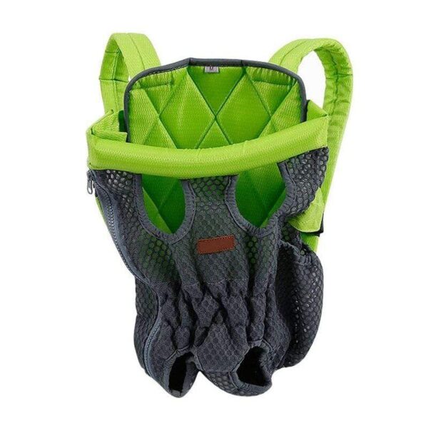 Frenchie World Shop Green / L French Bulldog Mesh Travel Carrier