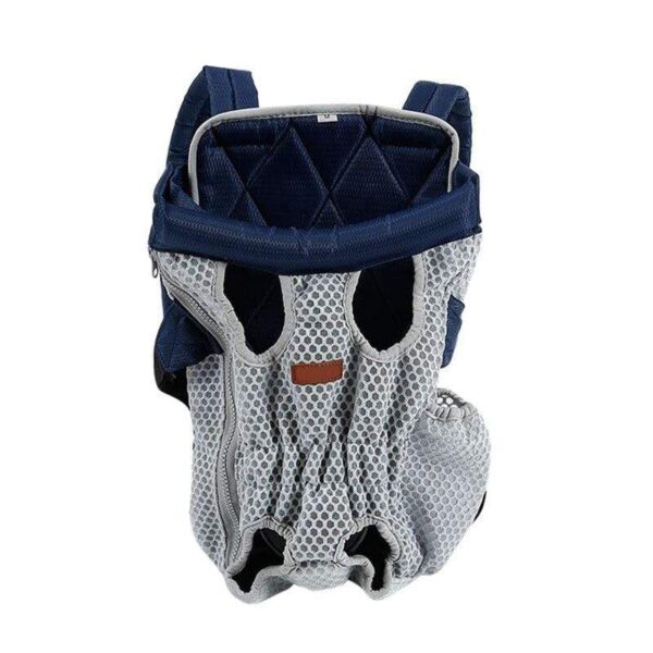 Frenchie World Shop Light Gray / M French Bulldog Mesh Travel Carrier