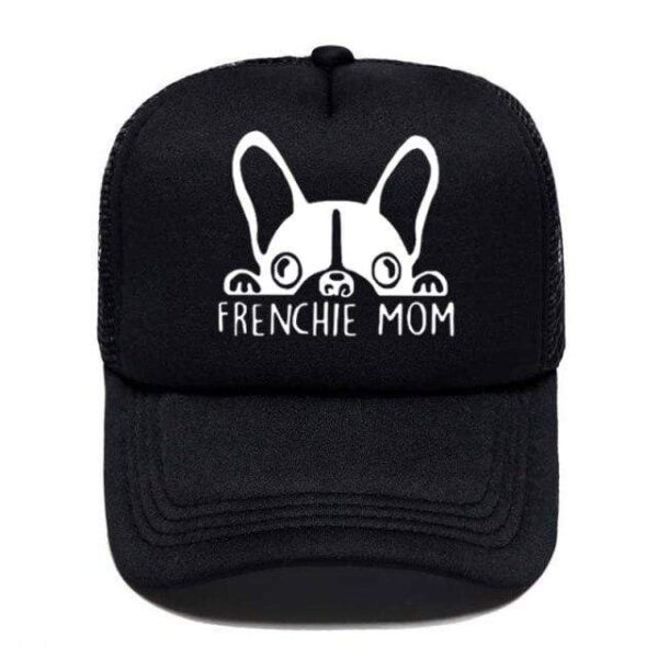 Frenchie World Shop 1 / Adult Size French Bulldog Mom Baseball Cap