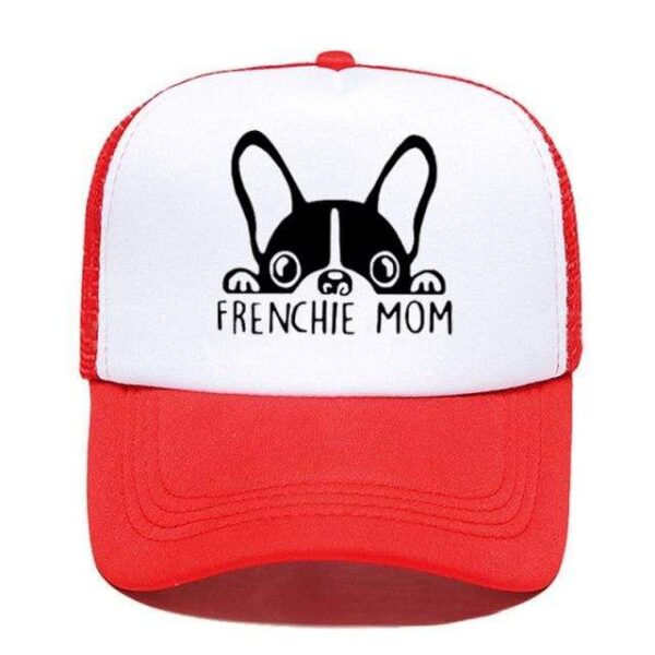 Frenchie World Shop 13 / Adult Size French Bulldog Mom Baseball Cap