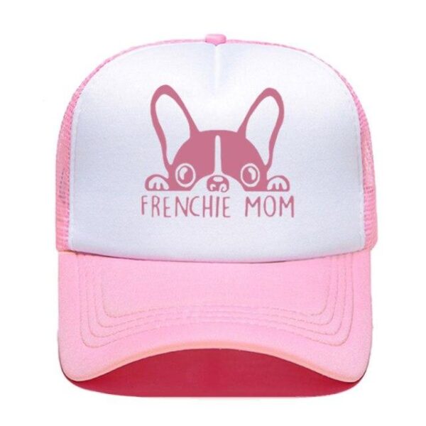 Frenchie World Shop 17 / Adult Size French Bulldog Mom Baseball Cap